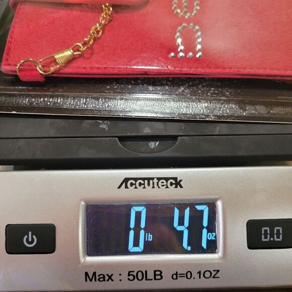 BEBE pink suede bling phone bag crossbody NIB - Picture 4 of 5